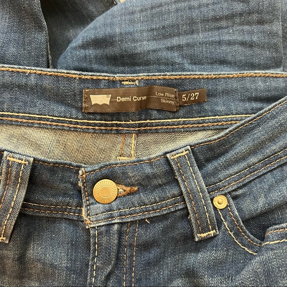 Levi’s Demi curve low rise skinny jeans - Picture 3 of 8